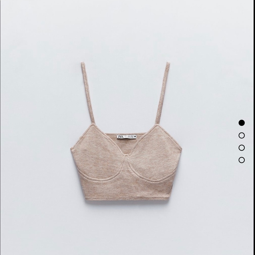 Zara cropped top